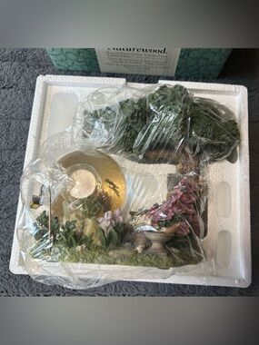 Pfaltzgraff Naturewood "Garden Diary" Limited Edition Musical Water Globe